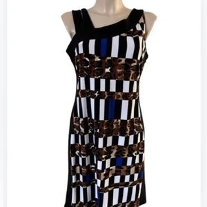 💃 Joseph Ribkoff fitted jersey dress, size 8